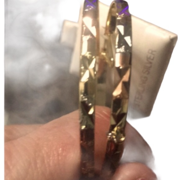 Egyptian gold earrings - Picture 4 of 7